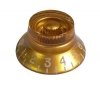 Knob guitar LES Paul style Gold